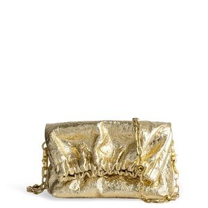 Zadig & Voltaire Gold Crossbody Bag